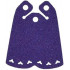 Mini Doll, Cape Cloth, Friends, 2 Bottom Curves, Long with 3 Small Top Holes and Heart Shaped Holes: {светло виолетов}