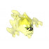 Minifigure, Headgear Mask Ninjago Skreemer with Dark Purple Eyes and Mouth Lopsided with White Pointed Teeth Pattern: {прозрачно флуорисциращо зелен}