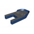 Boat, Hull Giant Bow 40 x 20 x 7, Base with Dark Bluish Gray Boat, Hull Giant Bow 40 x 20 x 7, Top (18913 / 18912): {земно син}