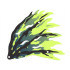 Cloth Wing Dragon Right with Black and Dark Blue Streaks Pattern: {пролетно жълто-зелен}