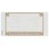 Plastic Translucent Shadow Theater Screen with Mountain and Cloud Cutouts and Gold Geometric Frame Pattern: {прозрачен}