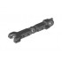 Hero Factory Arm / Leg with Ball Joint and Ball Socket and 4 Pin Holes: {тъмно каменно сив}