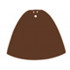 Cloth Cape with 3 Holes, Large Buildable Figures: {червеникаво-кафяв}