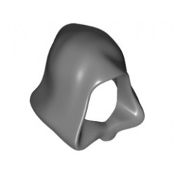 Minifigure, Headgear Hood : {тъмно каменно сив}