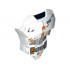 Large Figure Torso with SW Battle Damaged Armor Pattern (Clone): {бял}