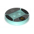 Dimensions Toy Tag 4 x 4 x 2/3 with 2 Studs for Zane #33 with Gold Zane Symbol and White Ninjago Logogram 'Ice' Pattern: {прозрачно светло син}