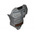 Large Figure Torso with SW Mandalorian Armor Pattern (Jango): {тъмно каменно сив}