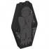Container, Coffin Lid with Light Bluish Gray Vampire and White Cobwebs Pattern: {черен}