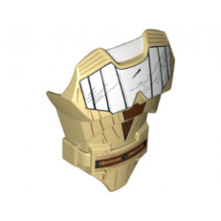 Large Figure Torso with SW Jedi Robe and Armor Pattern (Obi-Wan Kenobi): {тухлено жълт}