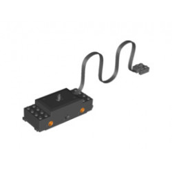 Electric, Train Motor 9V RC Train with Integrated PF Attachment, Orange Wheel Holders : {черен}