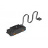 Electric, Train Motor 9V RC Train with Integrated PF Attachment, Orange Wheel Holders : {черен}