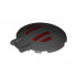 Dish 6 x 6 Inverted - No Studs with Handle with SW First Order TIE Fighter Hatch Pattern: {черен}