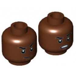 Мини глава No. 1807: {червеникаво-кафяв}