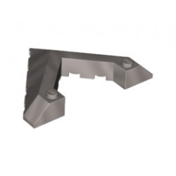 Wedge 6 x 8 Pointed Cutout: {сребърно метален}