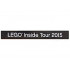 Tile 1 x 8 with 'LEGO Inside Tour 2015' Pattern: {черен}