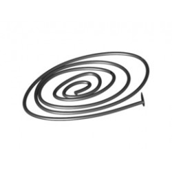 String with End Tow Ball, 63L Overall (50.3 cm): {черен}
