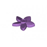 Friends Accessories Hair Decoration, Flower with Pointed Petals and Pin: {умерено лавандулов}