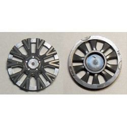 Wheel Cover 10 Spoke Y Shape - for Wheel 18976: {тъмно каменно сив}
