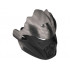 Bionicle Mask of Earth (Unity) with Marbled Flat Silver Pattern: {черен}
