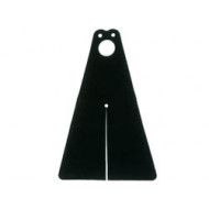 Cloth Cape with 3 Holes and Slit, Large Buildable Figures: {черен}