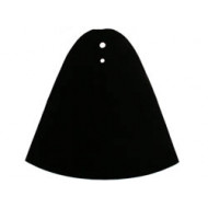 Cloth Cape with 2 Holes, Large Buildable Figures: {черен}