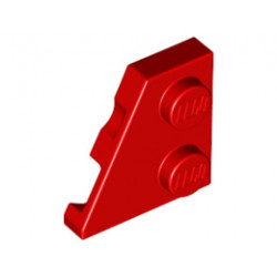 Лява плочка 2X2 27 градуса: {ярко червен}