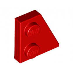 Дясна плочка 2X2 27 градуса: {ярко червен}