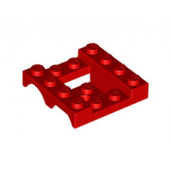 Калник 4x4x1 1/3 с 4,85 отвор: {ярко червен}