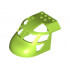 Aircraft Fuselage Forward Top Curved 6 x 8: {ярко жълто-зелен}