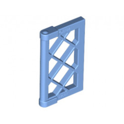 Прозорец 1/2 за рамка 1X4x3 : {умерено син}