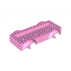 Vehicle, Base 8 x 16 x 2 1/2 with Mudguards and 14 x 4 Recessed Center with 3 Holes: {светло пурпурен}