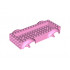 Vehicle, Base 8 x 16 x 2 1/2 with Mudguards and 14 x 4 Recessed Center with 3 Holes: {светло пурпурен}