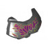 Large Figure Chest Armor Small with Bionicle Quake Beast Pattern: {черен}