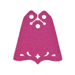 Пелерина 3H, 40X44MM: {ярко червеникаво-виолетов}