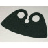 Minifigure, Cape Cloth, High Rounded Collar: {земно зелен}
