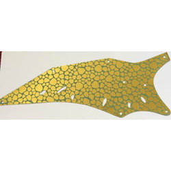 Cloth Wing Triangle 11 x 27.5 Left with Gold Scales Pattern: {пясъчно зелен}