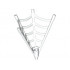 Minifigure, Weapon Spider Web, Half-Cone Shaped: {бял}