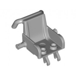 Инвалиден стол с мини свръзка : {умерено каменно сив}