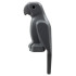 Bird, Parrot with Large Beak: {тъмно каменно сив}