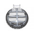 Dish 6 x 6 Inverted - No Studs with Handle with Ninjago Mech Cockpit Pattern: {прозрачен}