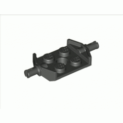 Свързващ елемент 2X2 2/3 : {черен}