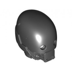 Large Figure Head Modified SW K-2SO with Weathered Silver Scratches, Red Panel and White Eyes Pattern: {черен}