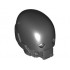 Large Figure Head Modified SW K-2SO with Weathered Silver Scratches, Red Panel and White Eyes Pattern: {черен}