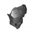 Large Figure Torso with SW Death Trooper Pattern: {черен}