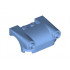 Vehicle, Mudguard 3 x 4 with Headlights: {умерено син}