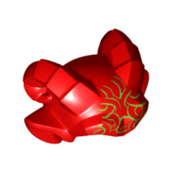 Мини шапка No. 28: {ярко червен}