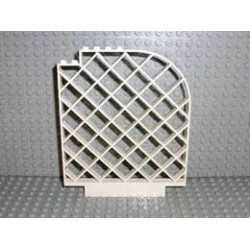 Belville Wall, Lattice 12 x 1 x 12 Curved: {бял}