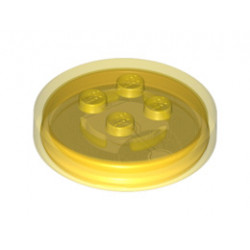 Функционална тухличка 4X4X2/3 NO. 1: {прозрачно жълт}