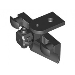 Train Buffer Beam with Sealed Magnets and Plow : {черен}