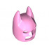 Minifigure, Headgear Mask Batman Cowl (Angular Ears, Pronounced Brow): {светло пурпурен}